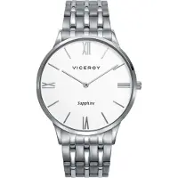 Viceroy Herreur 471301-03 Classic Hvid/Stål Ø40 mm