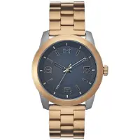 Mark Maddox Herreur HM0100-55 Classic Rosaguldtonet stål Ø43 mm