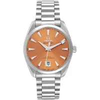 Omega 220.10.38.20.12.001 Seamaster Aqua Terra 150M Orange/Stål Ø38