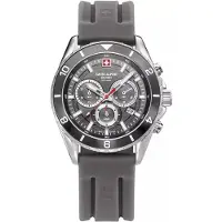 Swiss Alpine Military Herreur 7034.9832 Sierra Grå/Gummi Ø43 mm