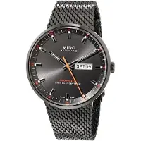 Mido Herreur M031.631.33.061.00 Commander Sort/Stål Ø42 mm