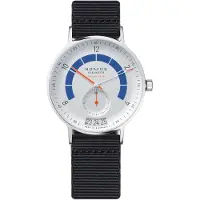 Nomos Glashütte Herreur N-1303 Autobahn Hvid/Tekstil Ø41 mm