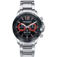 Mark Maddox Herreur HM7003-75 Classic Sort/Stål Ø45 mm