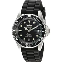 Invicta Herreur 23678 Pro Diver Sort/Gummi Ø40 mm