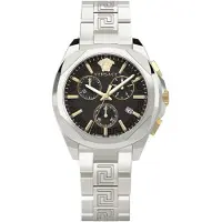 Versace VE3CA0423 Chrono Sort/Stål Ø40 mm