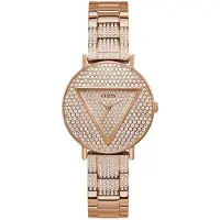 GUESS Dameur GW0512L3 Iconic Rosa guldfarvet/Rosaguldtonet stål Ø36