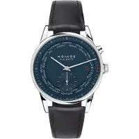 Nomos Glashütte Herreur N-807 Zurich Blå/Læder Ø39.9 mm