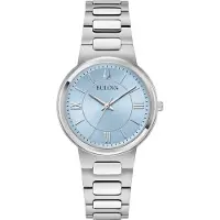 Bulova Dameur 96L336 Classic Blå/Stål Ø32 mm