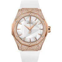 Hublot Dameur 550.OS.2200.RW.1604.ORL20 Classic Fusion Hvid/Gummi