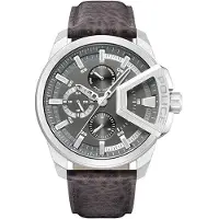 Police Herreur PEWJF0005703 Underlined Grå/Læder Ø46 mm