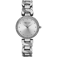So & Co New York Dameur 5062.1 SoHo Sølvfarvet/Stål Ø36 mm