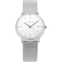 Junghans Dameur 47/4250.46 Max Bill Sølvfarvet/Stål Ø32 mm