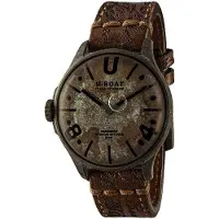 U-BOAT Herreur 9600 Darkmoon Brun/Læder Ø44 mm