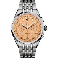 Breitling Herreur AB0145331K1A1 Premier B01 Chronograph 42 Rosa