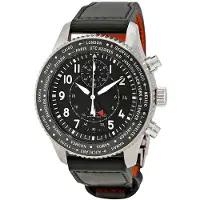 IWC Herreur IW395001 Pilots Sort/Læder Ø46 mm