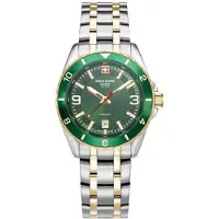 Swiss Alpine Military Herreur 7034.1144 Sierra Grøn/Stål Ø42 mm