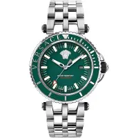 Versace Herreur VEAK00721 V Race Grøn/Stål Ø46 mm