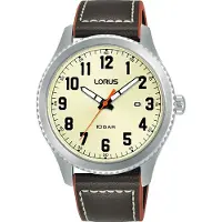 Lorus Herreur RH987RX9 Dress Beige/Læder Ø41 mm