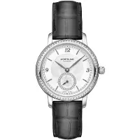Mont Blanc Dameur 118534 Star Hvid/Læder Ø32 mm