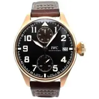 IWC Herreur IW515204 Big Pilot Brun/Læder Ø46 mm