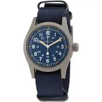 Hamilton Herreur H69439940 Khaki Field Blå/Tekstil Ø38 mm