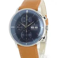 Junghans Herreur 27/4526.02 Meister Blå/Læder Ø40.7 mm