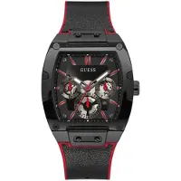 GUESS Herreur GW0202G7 Phoenix Sort/Gummi