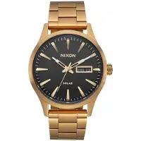 Nixon Herreur A1346510-00 Classic Sort/Rosaguldtonet stål Ø40 mm