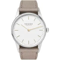 Nomos Glashütte N-320 Orion Hvid/Læder Ø32.8 mm