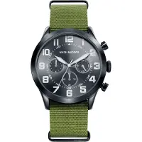 Mark Maddox Herreur HC0015-54 Classic Sort/Tekstil Ø43 mm