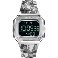 Philipp Plein PWHAA1522 Hyper Shock Sort/Gummi Ø44 mm