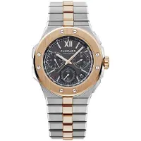 Chopard Herreur 298609-6001 Alpine Eagle Grå/18 karat rosa guld Ø44