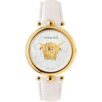 Versace Dameur VECO01320 Palazzo Empire Hvid/Læder Ø39 mm