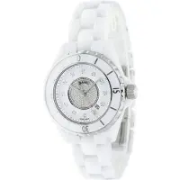 Chanel Dameur H2123 J12 Hvid/Keramik Ø33 mm
