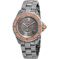 Chanel Dameur H4185 J12 Grå/Keramik Ø38 mm