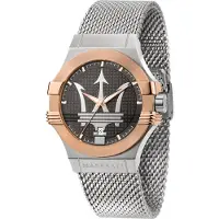 Maserati Herreur R8853108007 Potenza Sort/Stål Ø42 mm