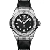 Hublot Dameur 485.SX.1170.RX.1204 Big Bang 33Mm Sort/Gummi Ø33 mm