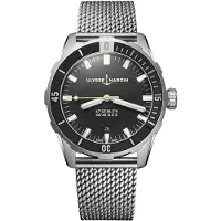 Ulysse Nardin Herreur 8163-175-7MIL-92 Diver Sort/Stål Ø42 mm