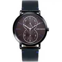 Mark Maddox Herreur HC0012-47 Classic Læder Ø42 mm