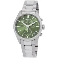 Tissot Herreur T150.417.11.091.00 Pr 100 Grøn/Stål Ø40 mm