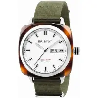 Briston 17342-SA-TS-2-NGA Clubmaster Hvid/Tekstil