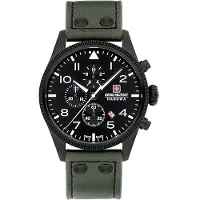 Swiss Military Hanowa Herreur SMWGC0000430 Thunderbolt Sort/Læder