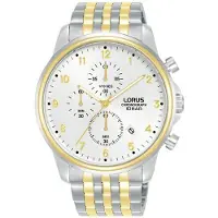 Lorus Herreur RM338JX9 Dress Hvid/Gul guldtonet stål Ø43 mm