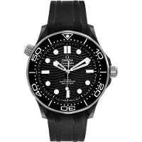 Omega Herreur 210.92.44.20.01.001 Seamaster Diver 300M Sort/Gummi