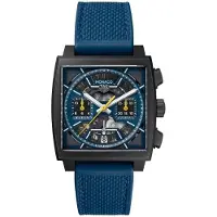 TAG Heuer Herreur CBL2188.FT6261 Monaco Sort/Gummi