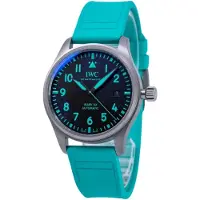 IWC Herreur IW328210 Pilots Sort/Gummi Ø40 mm
