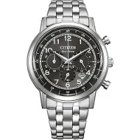 Citizen Herreur CA4630-53E Chrono Sort/Stål Ø42 mm