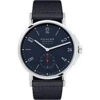 Nomos Glashütte Herreur N-528 Ahoi Neomatik Blå/Tekstil Ø38.5 mm