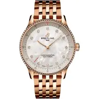Breitling Dameur R77320E61A1R1 Navitimer 32 Hvid/18 karat rosa guld
