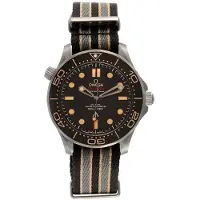 Omega Herreur 210.92.42.20.01.001 Seamaster Diver 300M Brun/Tekstil